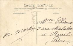 CPA Ecoute me I is worth 8 spray coume in penny (cow ox) Peasant Folklore TOP