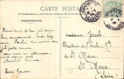 CPA Voueyon let us recontons zou veuri not misleads you Paysans Folklore TOP machandes