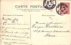 CPA Angouleme Foire due thus old O are not necessary to listen to it Peasant Moutons Folklore TOP