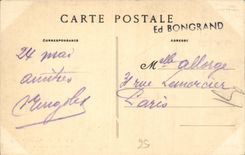 Saint Anne d' Auvray CPA the way of Cross of the cloister