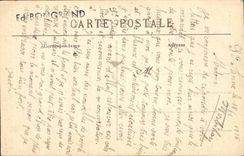 Saint Anne d' Auvray CPA the basilica