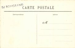 Saint Anne d' Auvray CPA the basilica and the place