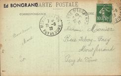 Sainte Anne d Auray CPA das Prozessionsgehen von Scala sancat zur Basilika TOP