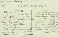 Asnieres on Oise CPA Comerie