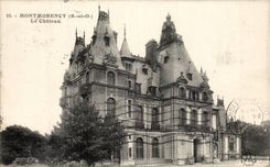Montmorency CPA the castle