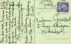 Montmorency CPA the castle