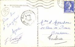 Enghien les Bains MODERNE KARTE das Kasino