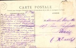 Montmorency CPA Ruins of the old abbey