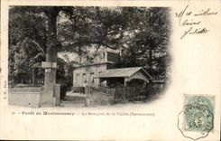 Drill of Montmorency CPA bouquet of the valley (restaurant)