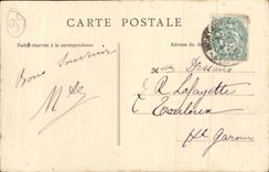 Montmorency CPA the church Saint Martin