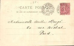 Pontoise CPA gesehen von der Insel von Pothuis