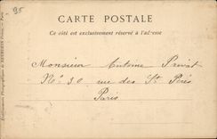 Jardies CPA Monument of Gambetta