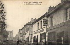 Chauvry CPA Main street and establishment Monk (Restoring Hotel)