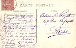 Enghien les Bains CPA Walk on the lake