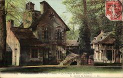 Versailles CPA small TRianon the hamlet of Marie Antoinette the house of the lord