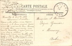 Versailles CPA small TRianon the hamlet of Marie Antoinette the house of the lord