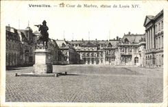 Versailles CPA Court of marble Statue of Louis XIV