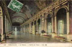 Versailles CPA the castle Gallery of the Ices