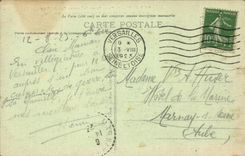 Versailles CPA the park Basin of Latone Large water