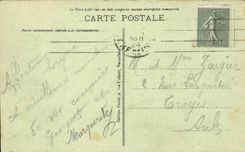 Versailles CPA the park the colonnade