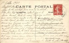 Versailles CPA Museum of large TRianon the Cameo