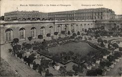 Versailles CPA Palate and the orangery