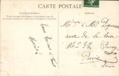 Versailles CPA Panorama and of TRianons