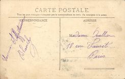 Saint Germain im Bush-Hammer CPA der Schlossgesamtabbildungsfang des englischen Gartens