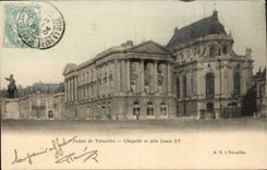 Palate of Versailles CPA Vault and wing Louis XV