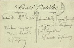 Palate of Versailles CPA Palate of Small TRianon Room of Marie Antoinette