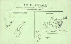 Versailles CPA the park the water part of the Swiss ones