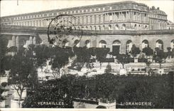 Park of Versailles CPA the Orangery