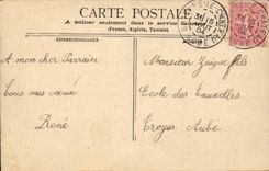 Park of Versailles CPA the Orangery