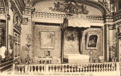 Versailles CPA the castle the room has to sleep of Louis XIV