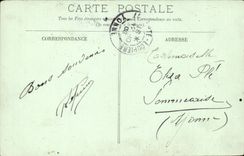 Versailles CPA the castle court