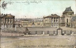 Versailles CPA frontage of the palate