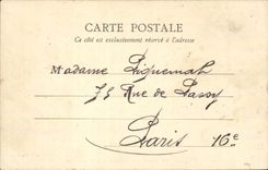 Mantes CPA national Street Seen from of the Gendarmerie (with the friend Leon)