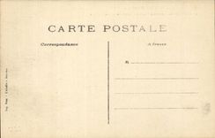 Str Germain im Bush-Hammer CPA die Details Platz Maurice-Berteaux der Architektur des Schlosses