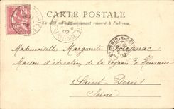 CPA Schloss Saint Germain der Hauptfront