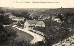 Surroundings of Meulan CPA Montalet Wood the hamlet of Damply