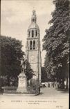 Vendome CPa La statue de Rochambeau et la Tour Saint Martin