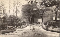 St Aignan sur Cher CPA Le chateau Vue prise du parc