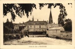 VEndome CPA Chute du Loir 