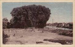 Saint Aignan sur Cher CPA La plage Vue d'ensemble