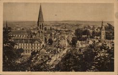 Vendome CPA Vue generale