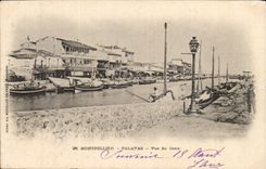 Montpellier CPA Palavas Seen of the canal