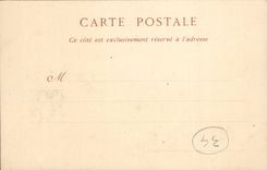 Palavas floods CPA Entering of the port