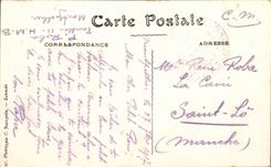 Palavas Floods CPA Entering of the canal two piers