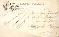 Holy Beziers CPA Nazaire and walls