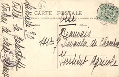 Beziers CPA edges of the canal